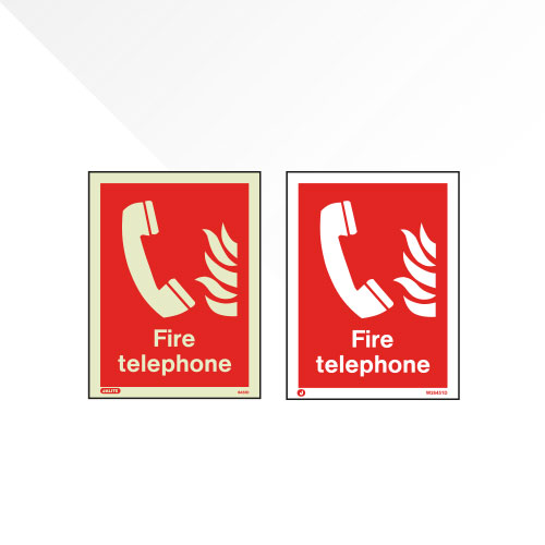 Fire Telephone Signs