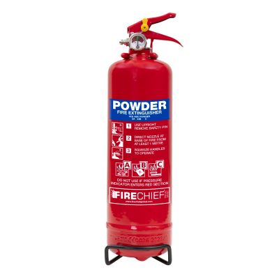Firechief CTX 1kg ABC Powder Fire Extinguisher