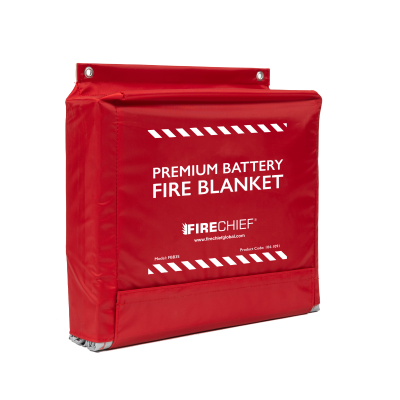 Firechief Single Use Battery Fire Blanket 3 x 3m