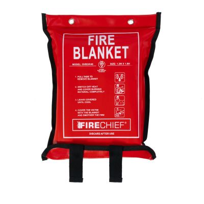 Firechief 1.2m x 1.8m Fire Blanket Soft Case Fire Depot