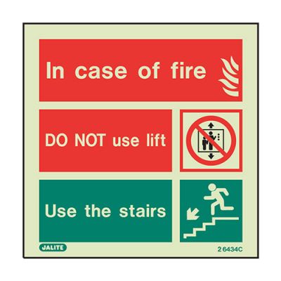 Sign In Case Of Fire Photolum Fire Depot