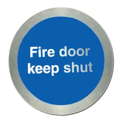 Stainless Steel Fire Door Keep Shut Disc Fire Depot