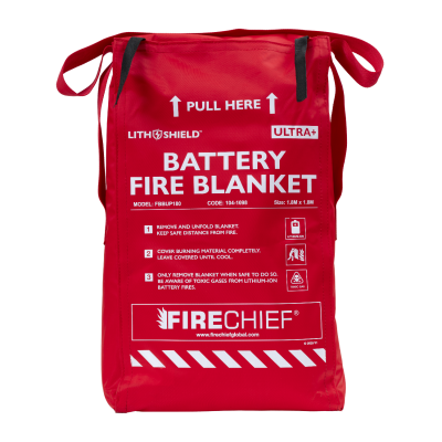 Firechief LithShield Ultra+ Battery Fire Blanket 1.8 x 1.8m (FBBUP180)