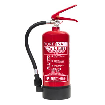 Firechief 3ltr PureSafe Watermist Extinguisher (FFWM3)