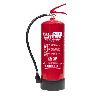 Firechief 9ltr PureSafe Watermist Extinguisher (FFWM9)