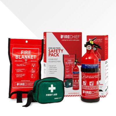 Firechief Home & Travel Safety Pack Including FAP1, SVB1 & FKP1 (FHSP1)