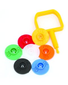 Chubb-Type Pin & Yellow OK Indicator - Pack of 25 (PCO/YELLOW) Fire Depot