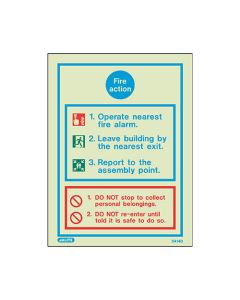 General Fire Action Notice (5414DD/R)