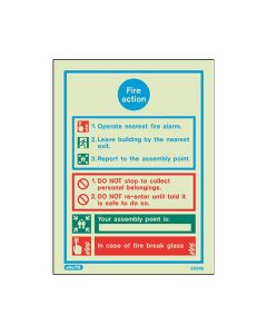General Fire Action Notice Assembly Point