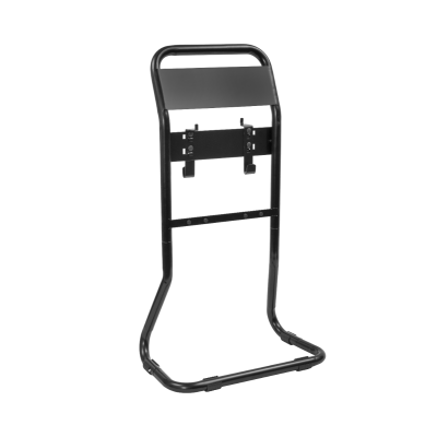 Firechief Flat-Pack Tubular Double Stand - Black (FPSB2)