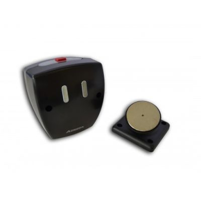 Agrippa Acoustic Battery Operated Door Holder - Black (AGDHBK1)