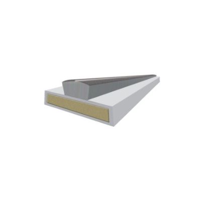 Fire & Smoke Seal, 10mm x 1050mm, White (ISS10/W/1050) Fire Depot