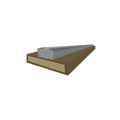 Fire & Smoke Seal, 20mm x 1050mm, Brown (ISS20/B/1050) Fire Depot