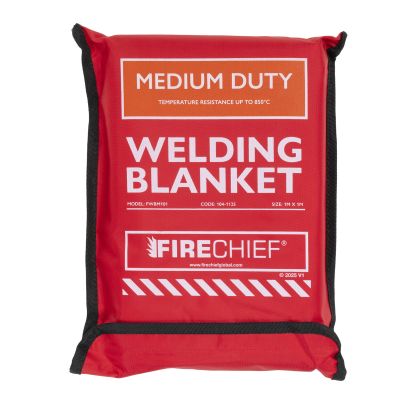 Firechief Hot Works Welding Blanket Medium Duty 1 x 1m (FWBM101)