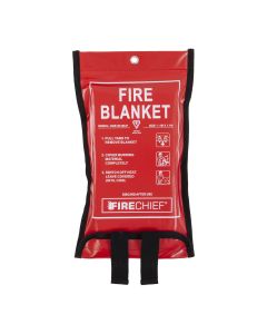 Firechief 1.1 x 1.1m Fire Blanket, Soft Case (SVB1/K100-P)