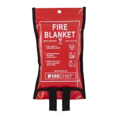 1.1m x 1.1m Firechief Soft Case Fire Blanket (SVB1/K100-P)
