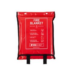 Firechief 1.8m x 1.8m Fire Blanket Soft Case Fire Depot