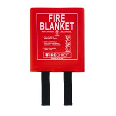 1.1m x 1.1m Rigid Case Fire Blanket (K100)